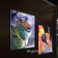 Integriertes Menü Display Light Box mit geschmiedeten Glas